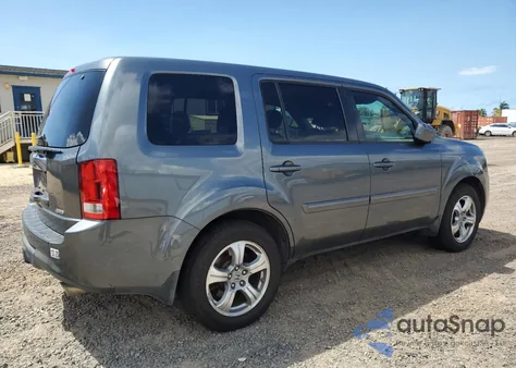 2013 Honda Pilot Exl из США, поврежденный, VIN 5FNYF4H50DB060084